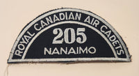 Royal Canadian Air Cadets 205 Nanaimo Embroidered Shoulder Title Patch Badge