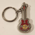 Hard Rock Cafe Orlando Guitar Shaped Enamel Metal Keychain