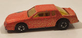 1992 Hot Wheels Speed Fleet Chevy Stocker Pink Orange Glitter Die Cast Toy Car Vehicle