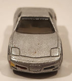 2001 Hot Wheels '97 Corvette Silver Die Cast Toy Car Vehicle