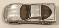 2001 Hot Wheels '97 Corvette Silver Die Cast Toy Car Vehicle