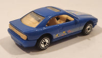 1991 Hot Wheels BMW 850i Blue Die Cast Toy Car Vehicle