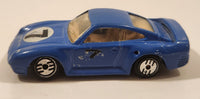 1988 Hot Wheels Speed Shift 500 Porsche 959 Blue #7 Die Cast Toy Car Vehicle