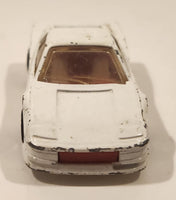 1987 Hot Wheels Ferrari Testarossa White Die Cast Toy Car Vehicle - Ultra Hots