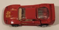 1989 Hot Wheels Ferrari F40 Red Die Cast Toy Car Vehicle Opening Rear Mount Engine UH