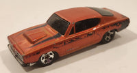 2008 Hot Wheels Team: Muscle Mania '71 Hemi Cuda Metalflake Orange Die Cast Toy Car Vehicle