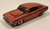 2008 Hot Wheels Team: Muscle Mania '71 Hemi Cuda Metalflake Orange Die Cast Toy Car Vehicle