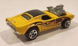 2001 Hot Wheels Rodger Dodger Yellow Die Cast Toy Car Vehicle