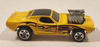 2001 Hot Wheels Rodger Dodger Yellow Die Cast Toy Car Vehicle