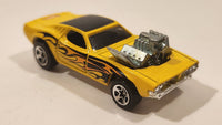 2001 Hot Wheels Rodger Dodger Yellow Die Cast Toy Car Vehicle