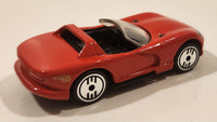 1993 Hot Wheels Dodge Viper RT/10 Red Die Cast Toy Car Vehicle