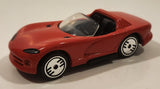 1993 Hot Wheels Dodge Viper RT/10 Red Die Cast Toy Car Vehicle