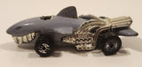 1987 Hot Wheels Speed Demons Sharkruiser Grey Die Cast Toy Car Shark Shaped Vehicle - UH