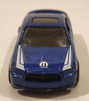 2019 Hot Wheels Muscle Mania '11 Dodge Charger R/T Mopar Blue Die Cast Toy Car Vehicle