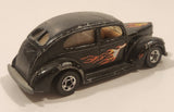 1983 Hot Wheels Hot Ones '40 Ford 2-Door Black Die Cast Toy Hot Rod Car Vehicle