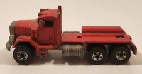 1989 Hot Wheels Peterbilt Dump Truck Semi Rig Red Die Cast Toy Car Vehicle - BW Malaysia