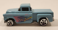 1992 Hot Wheels '56 Flashsider Truck Teal Die Cast Toy Car Vehicle