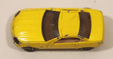 1998 Hot Wheels Mercedes SLK Yellow Die Cast Toy Car Vehicle