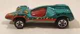 1996 Hot Wheels Street Eaters Speed Machine Metallic Green Die Cast Toy Car Vehicle