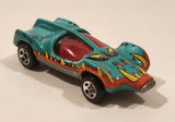 1996 Hot Wheels Street Eaters Speed Machine Metallic Green Die Cast Toy Car Vehicle