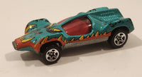 1996 Hot Wheels Street Eaters Speed Machine Metallic Green Die Cast Toy Car Vehicle