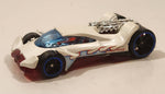 2010 Hot Wheels Criss Cross Crash Vulture White Die Cast Toy Car Vehicle