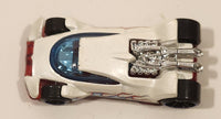 2010 Hot Wheels Criss Cross Crash Vulture White Die Cast Toy Car Vehicle