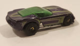 2009 Hot Wheels HW Designs Pony-Up Metallic Purple Die Cast Toy Car Vehicle