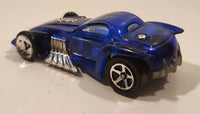 2006 Hot Wheels 2005 X‑Raycers Burl-Esque Translucent Blue Die Cast Toy Car Vehicle