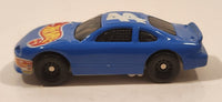 1998 McDonald's Hot Wheels Racer Nascar #44 Blue Die Cast Toy Race Car Vehicle