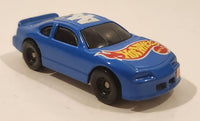 1998 McDonald's Hot Wheels Racer Nascar #44 Blue Die Cast Toy Race Car Vehicle