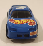 1998 McDonald's Hot Wheels Racer Nascar #44 Blue Die Cast Toy Race Car Vehicle