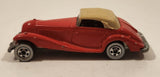 1983 Hot Wheels Mercedes 540K Red Die Cast Toy Classic Car Vehicle WW