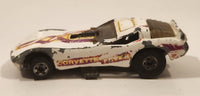 1983 Hot Wheels Vetty Funny Corvette Funny Car White Die Cast Toy Drag Racing Car Vehicle with Lifting Body