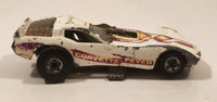 1983 Hot Wheels Vetty Funny Corvette Funny Car White Die Cast Toy Drag Racing Car Vehicle with Lifting Body