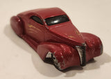 2003 Hot Wheels First Editions Swoop Coupe Red Die Cast Toy Low Rider Hot Rod Car Vehicle