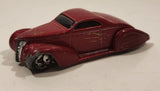 2003 Hot Wheels First Editions Swoop Coupe Red Die Cast Toy Low Rider Hot Rod Car Vehicle