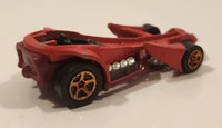 2008 Hot Wheels Street Beast Preying Menace Red Die Cast Toy Car Vehicle