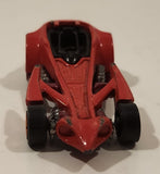 2008 Hot Wheels Street Beast Preying Menace Red Die Cast Toy Car Vehicle