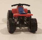 1992 Hot Wheels Suzuki Quadracer Red Die Cast ATV Toy Vehicle