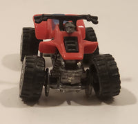 1992 Hot Wheels Suzuki Quadracer Red Die Cast ATV Toy Vehicle