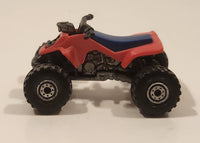 1992 Hot Wheels Suzuki Quadracer Red Die Cast ATV Toy Vehicle