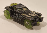 2005 Hot Wheels McDonald's AcceleRacers RD-05 Black & Lime Green Die Cast Toy Car Vehicle