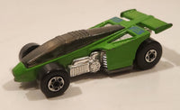 1992 Hot Wheels Shadow Jet F-3 Inter Cooled Green Die Cast Toy Race Car Vehicle