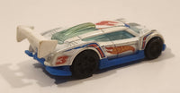 2013 Hot Wheels HW Racing - HW Race Team Super Blitzen Pearl White Die Cast Toy Race Car Vehicle