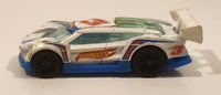 2013 Hot Wheels HW Racing - HW Race Team Super Blitzen Pearl White Die Cast Toy Race Car Vehicle