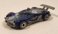 2019 Hot Wheels Art Cars Mach Speeder Blue Die Cast Toy Car Vehicle