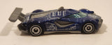 2019 Hot Wheels Art Cars Mach Speeder Blue Die Cast Toy Car Vehicle