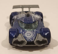 2019 Hot Wheels Art Cars Mach Speeder Blue Die Cast Toy Car Vehicle