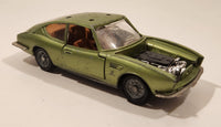 Rare Vintage Mebetoys Fiat Dino Coupe Green 1/43 Scale Die Cast Toy Car Vehicle Made in Italy